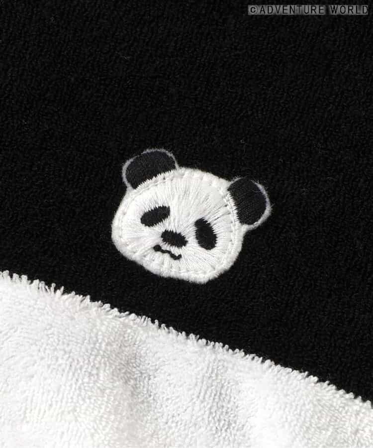 Japanese children's clothing apres les cours x Adventure World contact cool cute panda shape top 80-130cm boys/girls summer TOPS