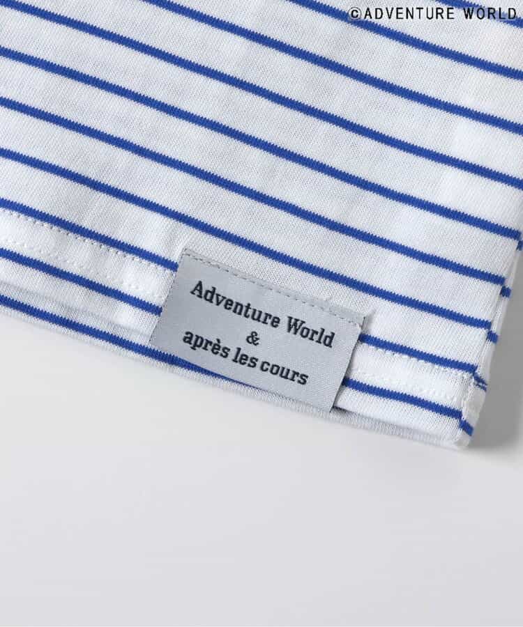 Japanese children's clothing apres les cours x Adventure World parent-child cute animal tops 80-130cm boys/girls summer TOPS