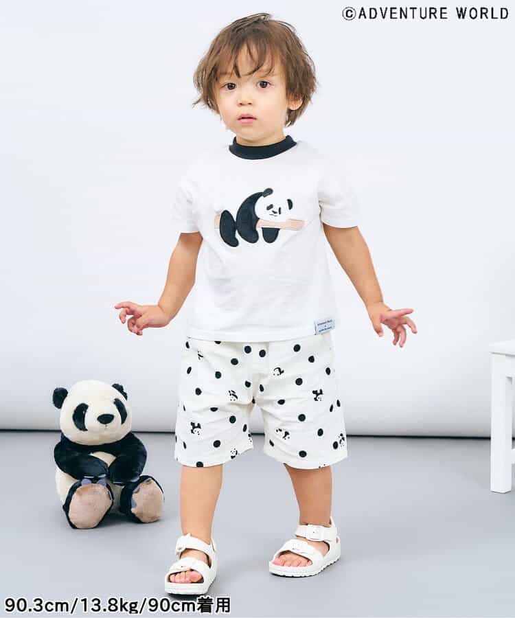 Japanese children's clothing apres les cours x Adventure World parent-child cute animal tops 80-130cm boys/girls summer TOPS
