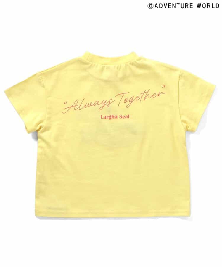 Japanese children's clothing apres les cours x Adventure World parent-child cute animal tops 80-130cm boys/girls summer TOPS