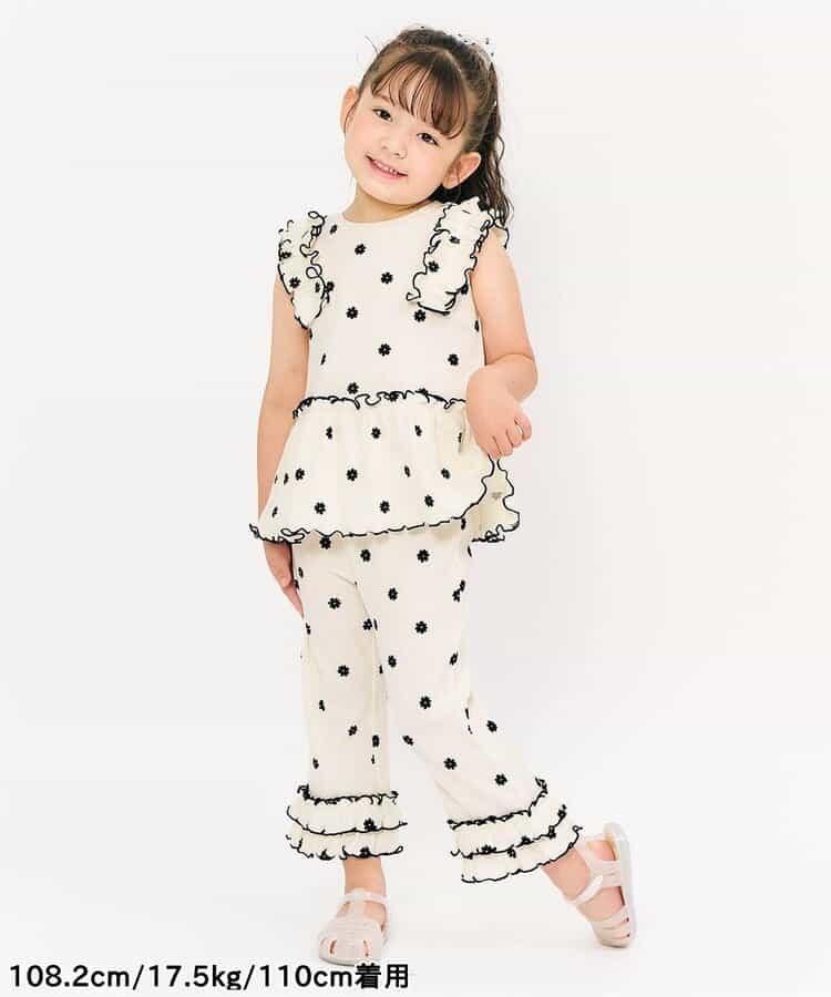 Japanese children's clothing apres les cours lace sleeveless top 80-140cm girls summer TOPS