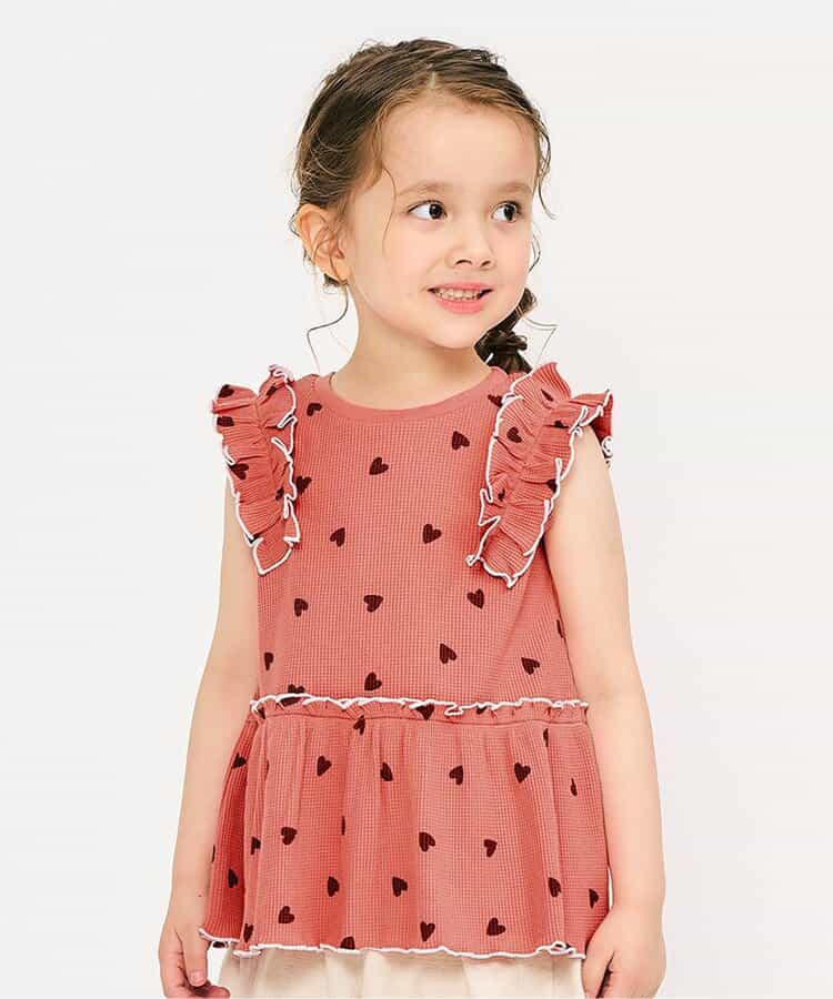 Japanese children's clothing apres les cours lace sleeveless top 80-140cm girls summer TOPS