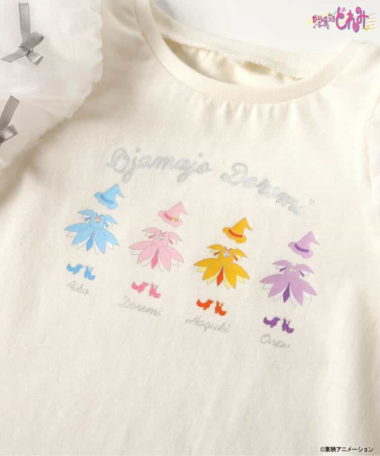 Japanese children's clothing apres les cours x Little Witch DoReMi printed top 80-130cm girls summer TOPS