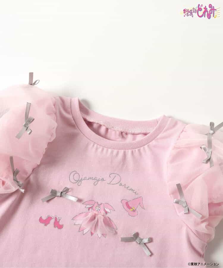 Japanese children's clothing apres les cours x Little Witch DoReMi printed top 80-130cm girls summer TOPS