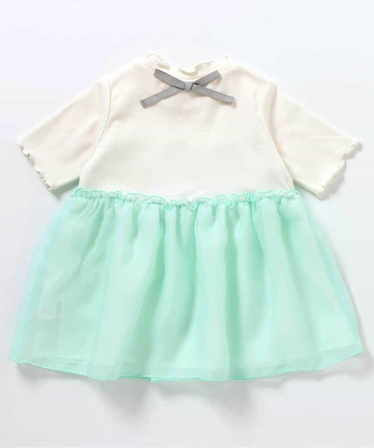 Japanese children's clothing apres les cours Shellmotif fruit embroidery patchwork top 80-140cm girls summer TOPS
