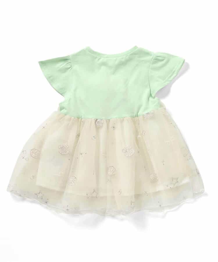 Japanese children's clothing apres les cours Shellmotif shell embroidered top 80-140cm girls summer TOPS
