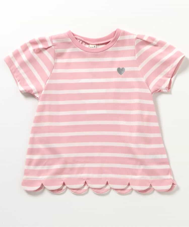 Japanese children's clothing apres les cours contact cool print top 80-140cm girls summer TOPS