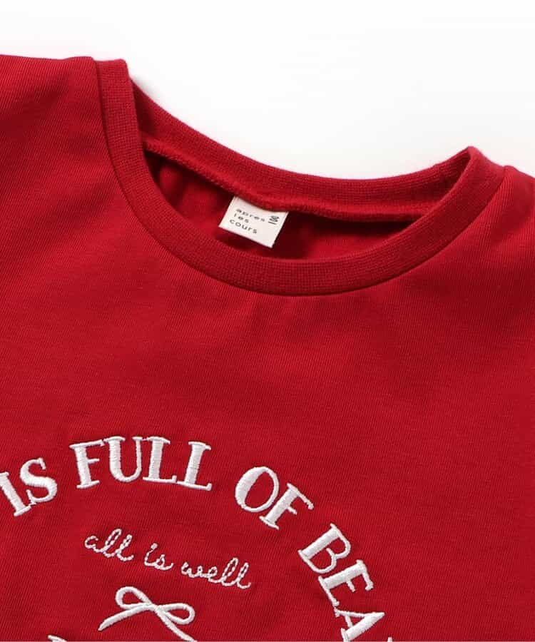 Japanese children's clothing apres les cours contact cool print top 80-140cm girls summer TOPS