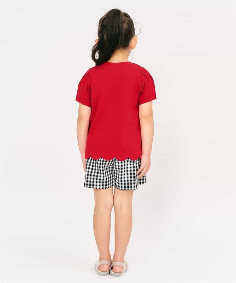 Japanese children's clothing apres les cours contact cool print top 80-140cm girls summer TOPS