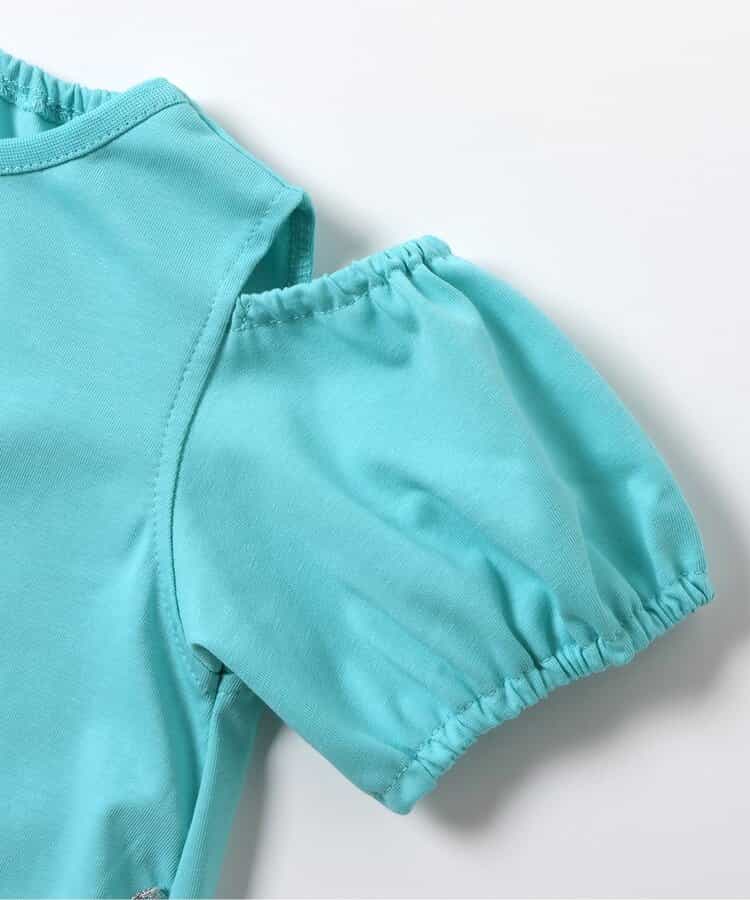 Japanese children's clothing apres les cours Shellmotif contact cool shell pocket top 80-140cm girls summer TOPS