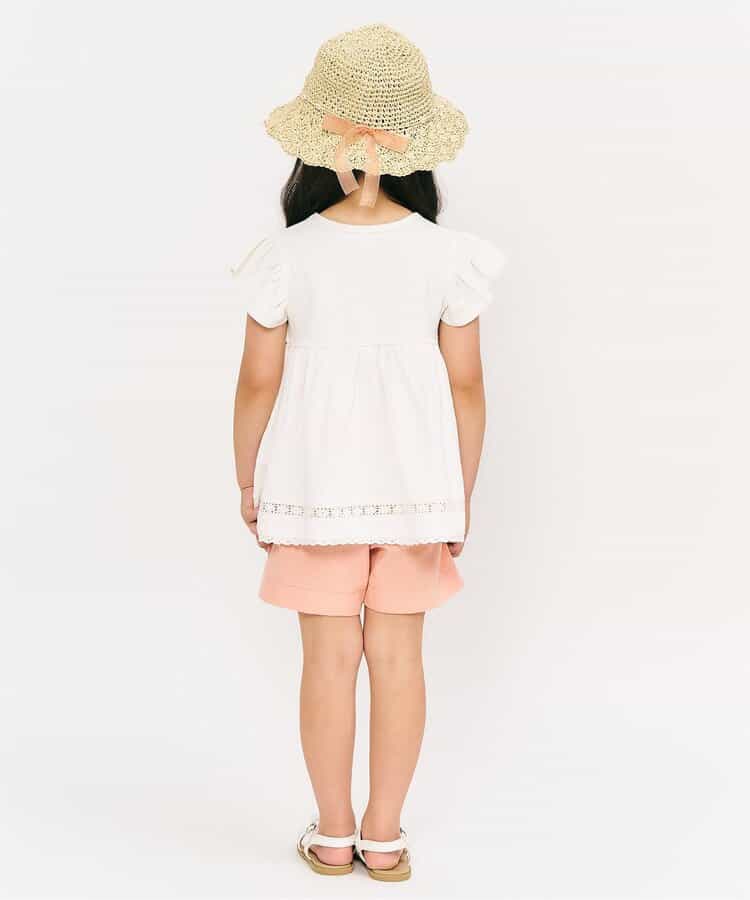 Japanese children's clothing apres les cours fruit pattern embroidered top 80-140cm girls summer TOPS