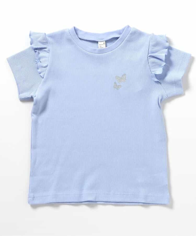 Japanese children's clothing apres les cours lace sleeve top 80-140cm girls summer TOPS