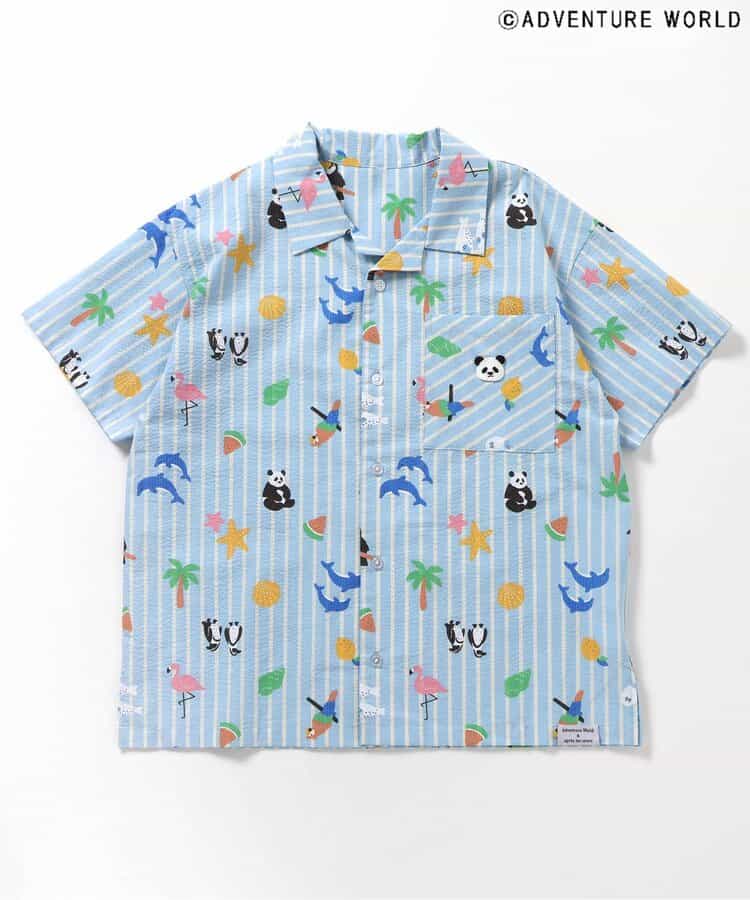 Japanese children's clothing apres les cours x Adventure World parent-child shirt ML adult summer TOPS