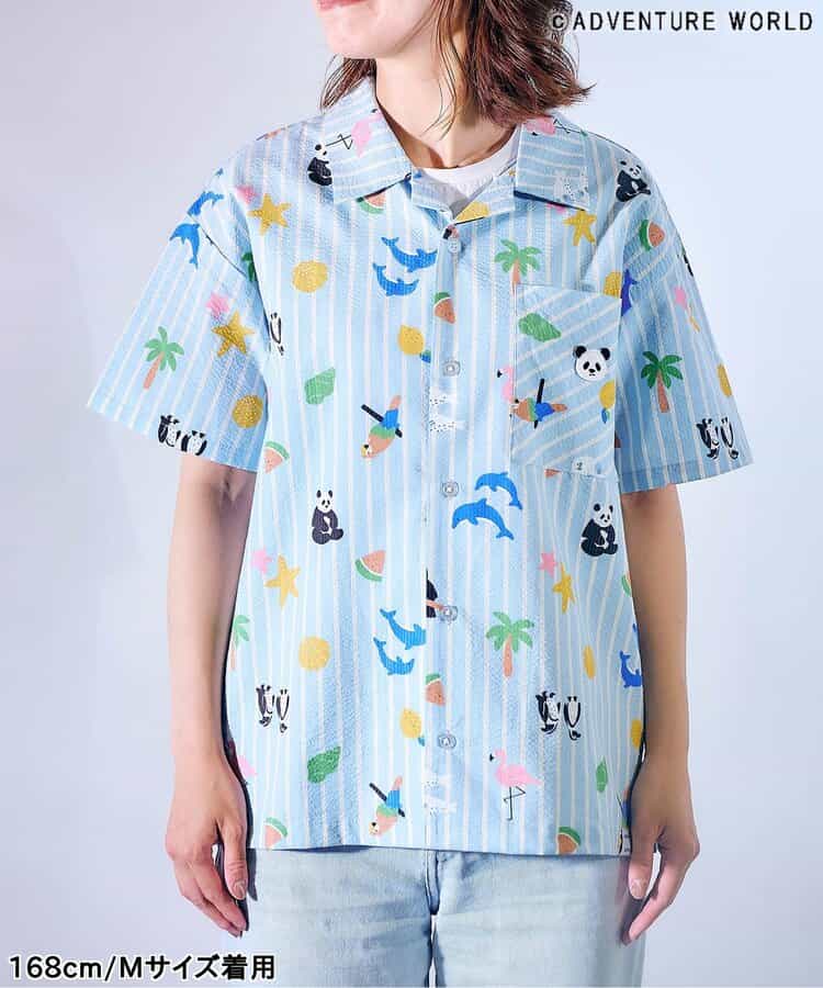 Japanese children's clothing apres les cours x Adventure World parent-child shirt ML adult summer TOPS