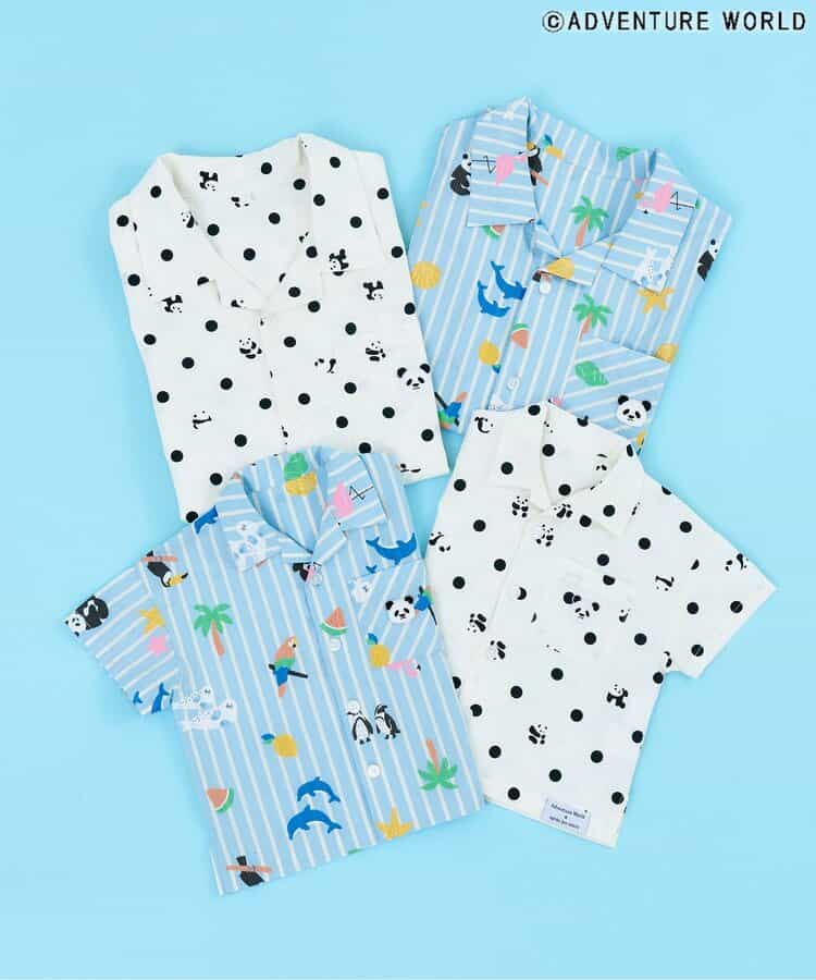 Japanese children's clothing apres les cours x Adventure World parent-child shirt ML adult summer TOPS