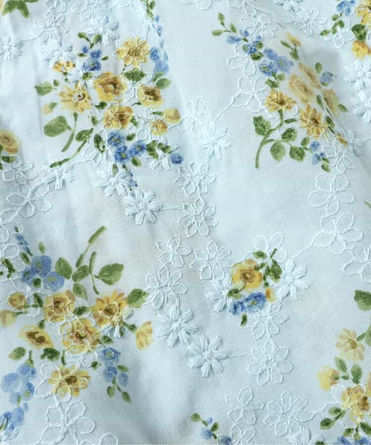 Japanese children's clothing apres les cours floral top 80-140cm girls summer TOPS