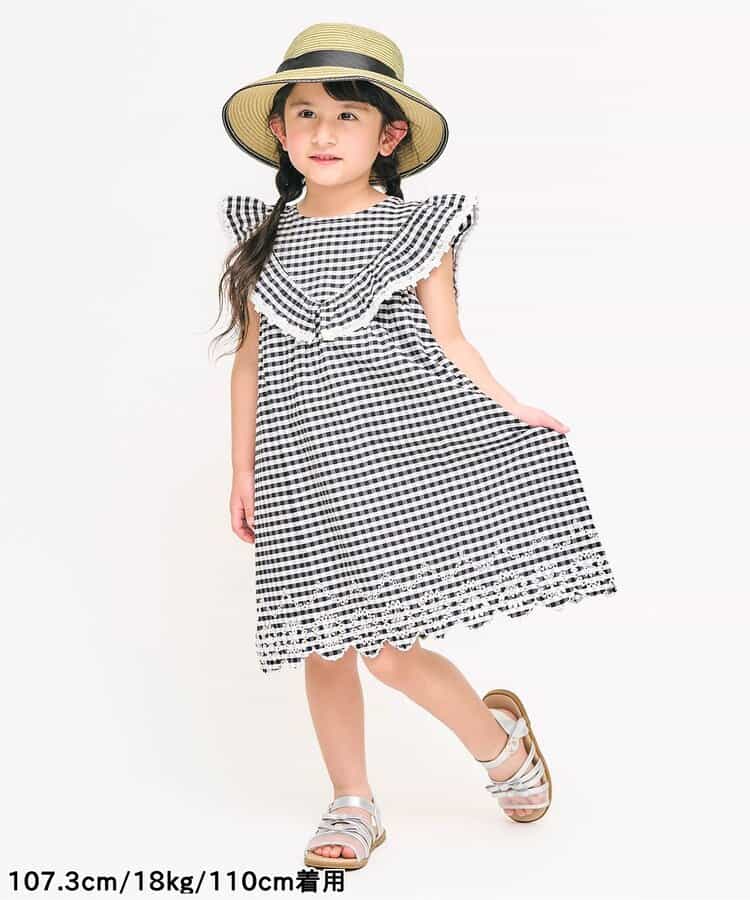 Japanese children's clothing apres les cours ruffled lace dress 80-140cm girls summer dresses