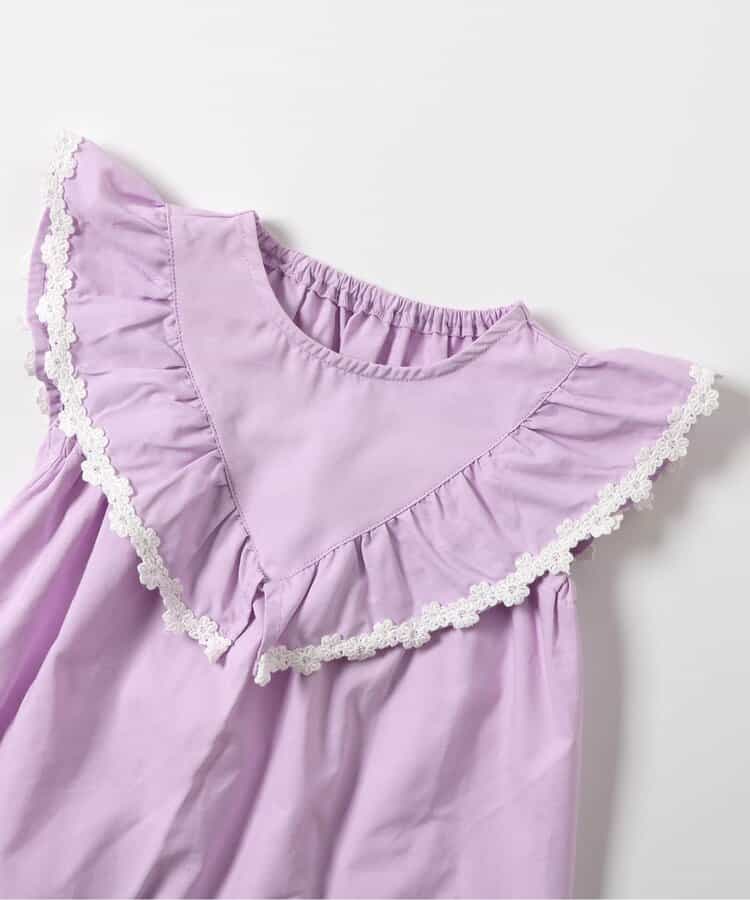 Japanese children's clothing apres les cours ruffled lace dress 80-140cm girls summer dresses