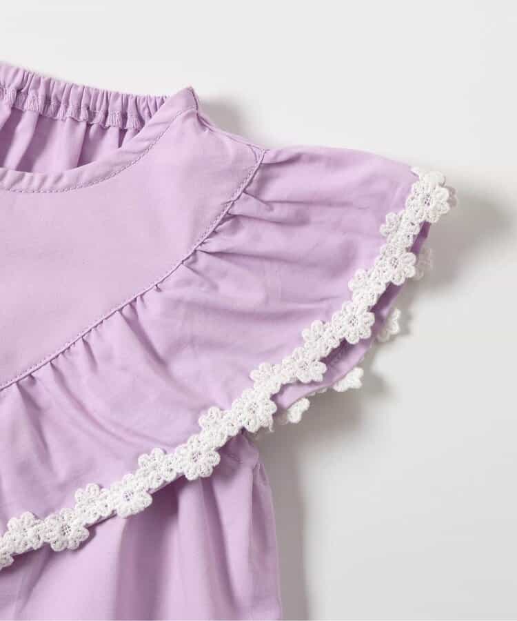 Japanese children's clothing apres les cours ruffled lace dress 80-140cm girls summer dresses