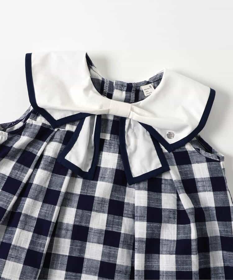 Japanese children's clothing apres les cours bow sailor style dress 80-140cm girls summer dresses