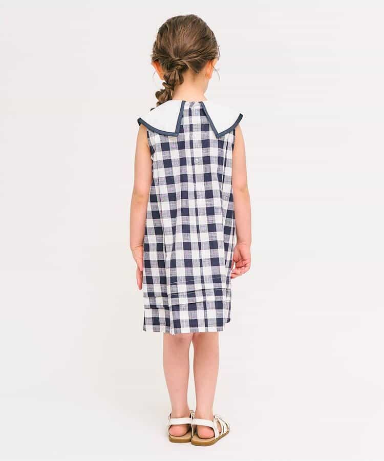 Japanese children's clothing apres les cours bow sailor style dress 80-140cm girls summer dresses