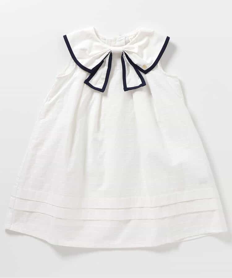 Japanese children's clothing apres les cours bow sailor style dress 80-140cm girls summer dresses