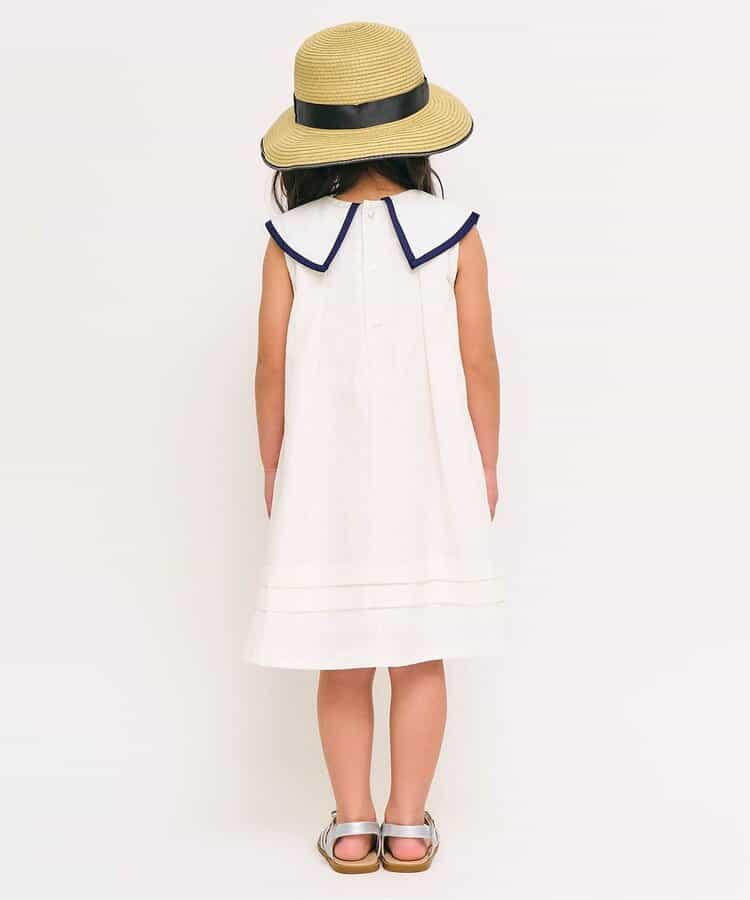 Japanese children's clothing apres les cours bow sailor style dress 80-140cm girls summer dresses