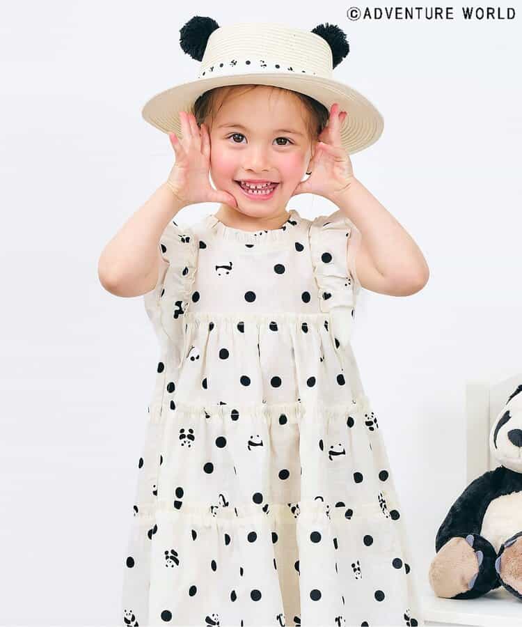 Japanese children's clothing apres les cours x Adventure World lace vest dress 80-130cm girls summer dresses
