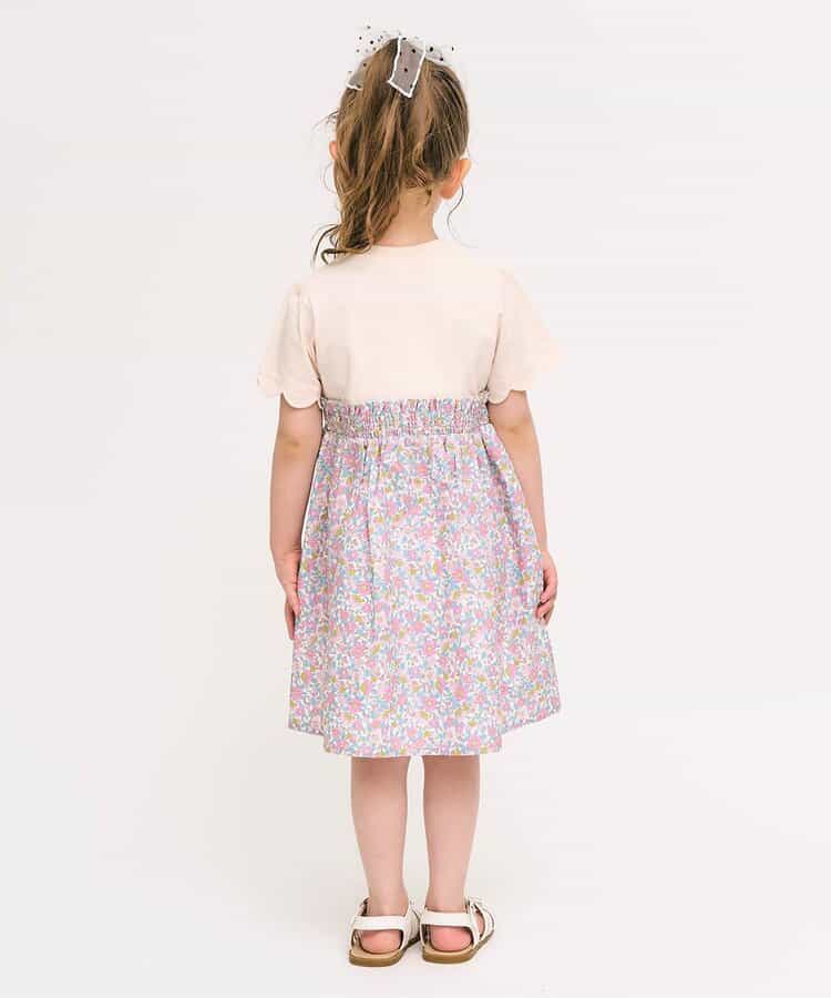Japanese children's clothing apres les cours patchwork dress 80-140cm girls summer dresses