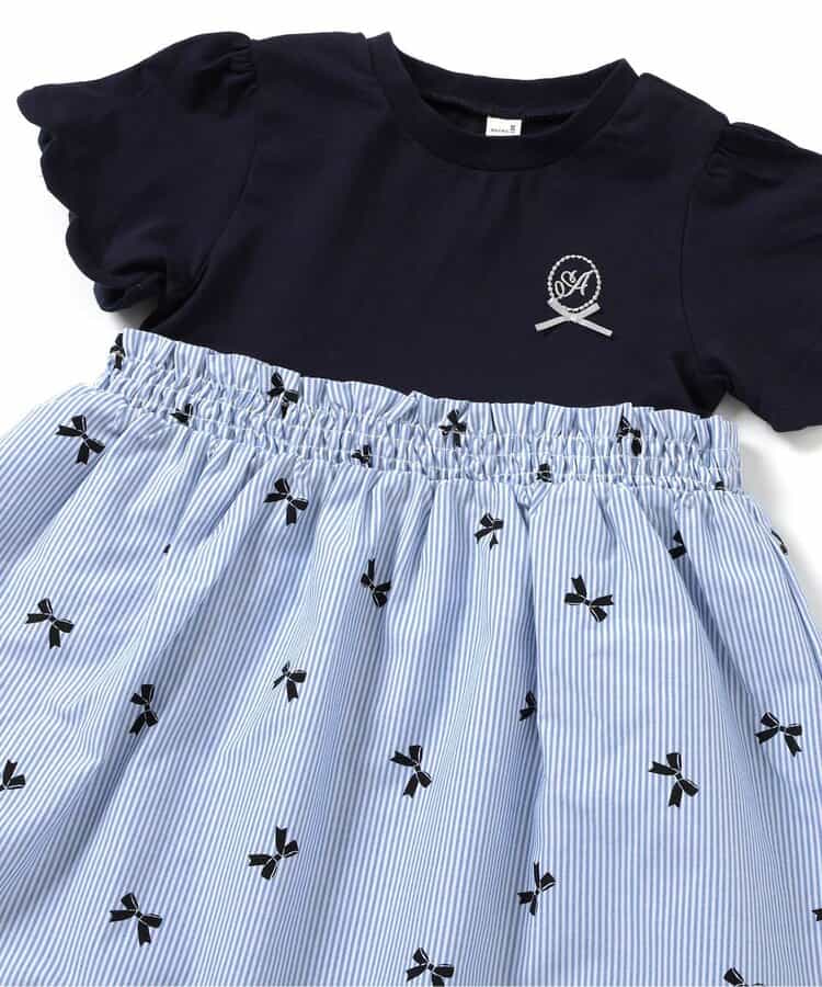 Japanese children's clothing apres les cours patchwork dress 80-140cm girls summer dresses