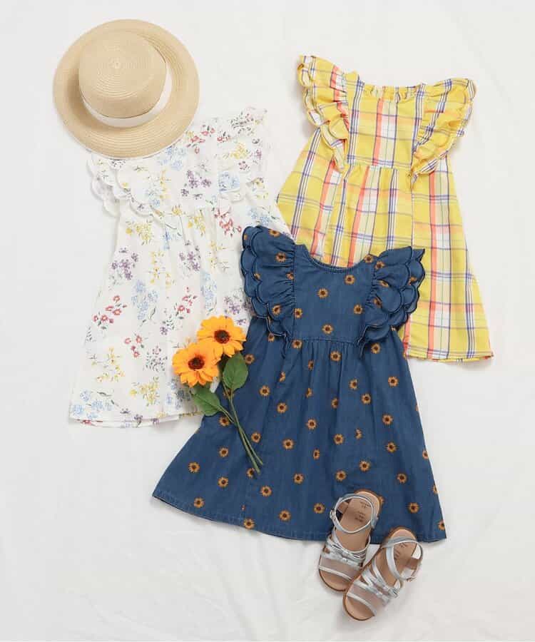 Japanese children's clothing apres les cours lace dress 80-140cm girls summer dresses