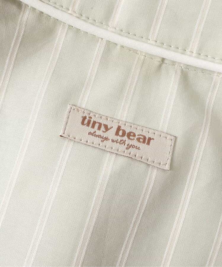 Japanese children's clothing apres les cours × tiny bear shirt dress 80-120cm girls summer dresses