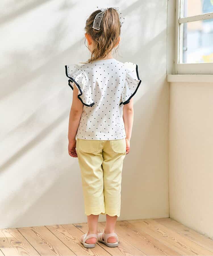 Japanese children's clothing apres les cours contact cool lace casual pants 80-140cm girls summer PANTS