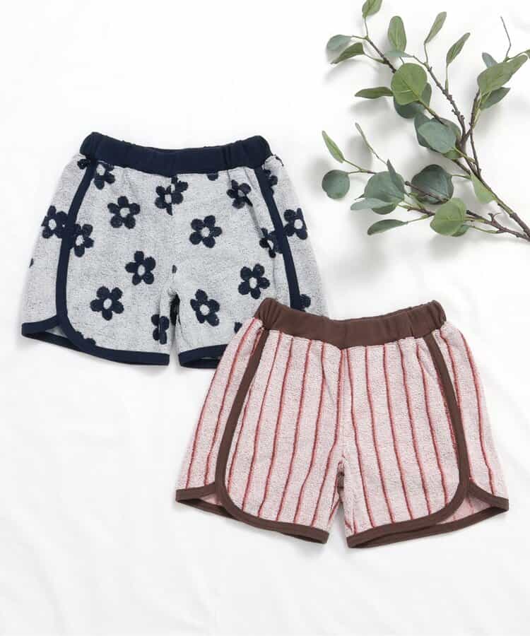 Japanese children's clothing apres les cours fleece shorts 80-130cm boys summer PANTS