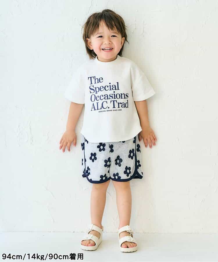 Japanese children's clothing apres les cours fleece shorts 80-130cm boys summer PANTS