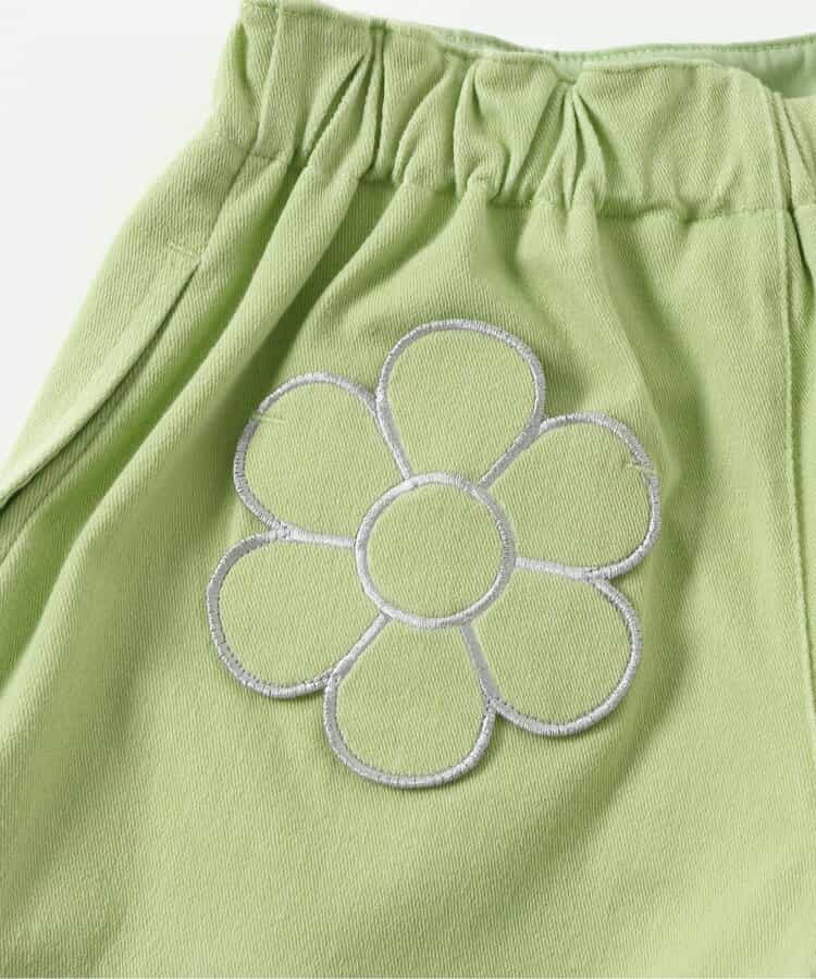 Japanese children's clothing apres les cours floral pocket shorts 80-140cm girls summer PANTS