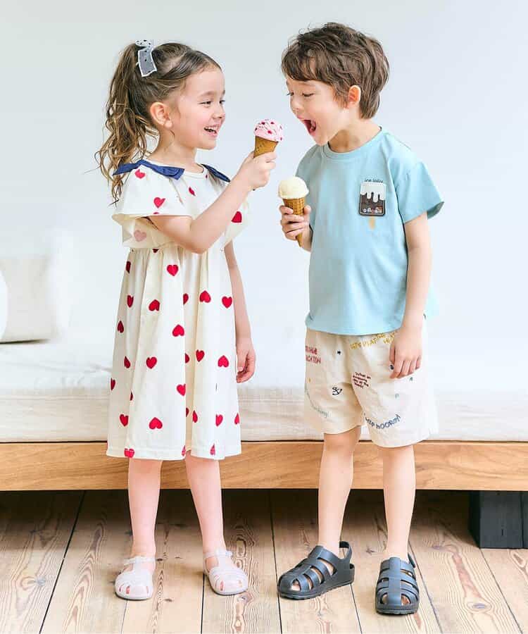 Japanese children's clothing apres les cours amphibious beach shorts/casual shorts 80-130cm boys' summer PANTS summer swimming swimsuit special edition