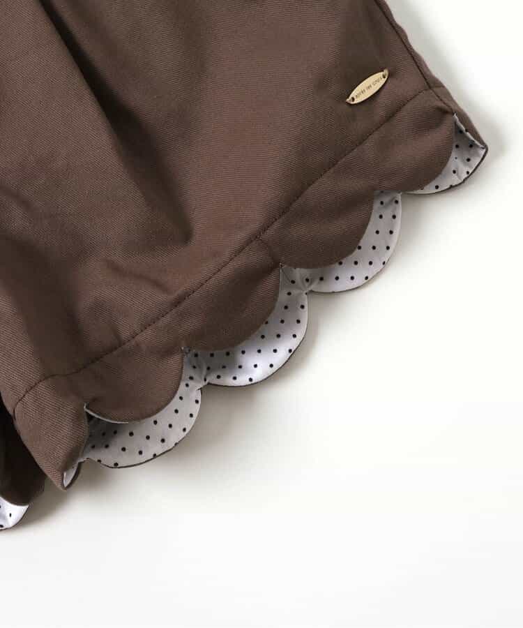 Japanese children's clothing apres les cours scalloped shorts 80-140cm girls summer PANTS