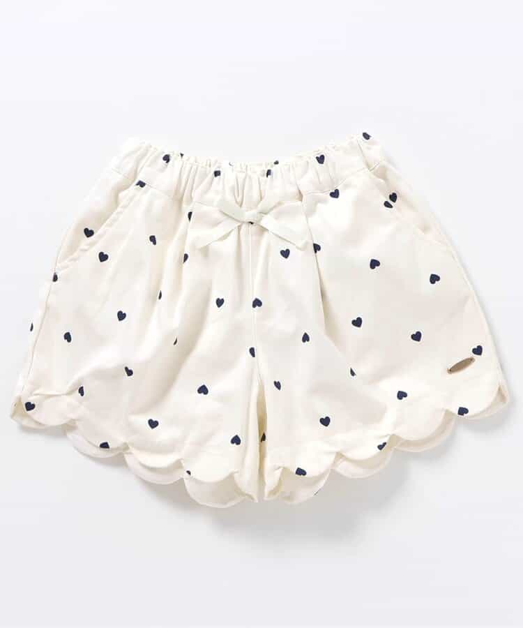 Japanese children's clothing apres les cours scalloped shorts 80-140cm girls summer PANTS