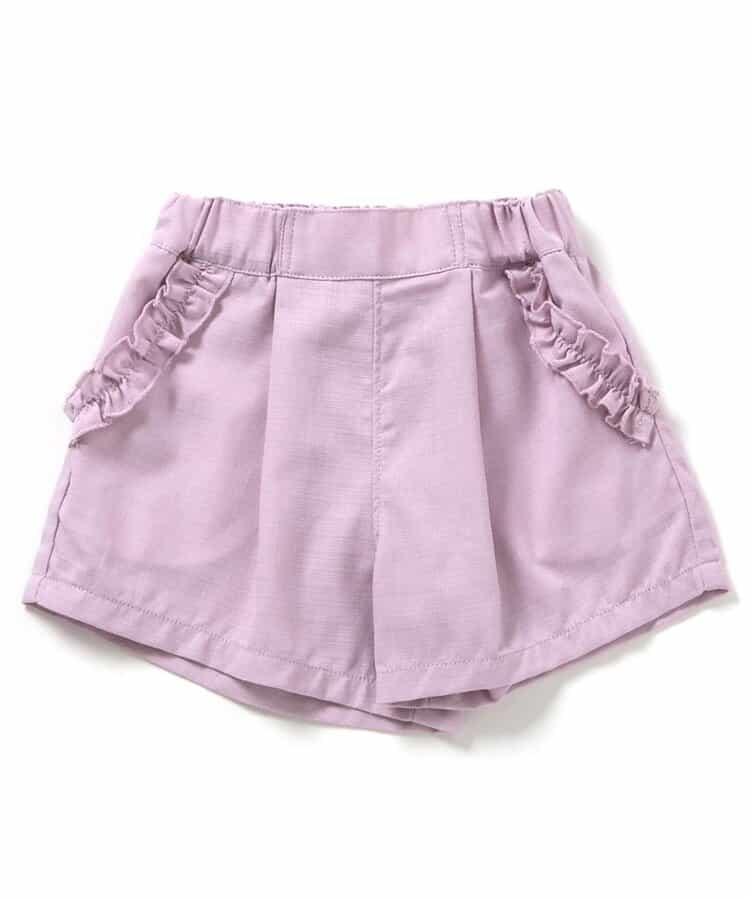 Japanese children's clothing apres les cours lace pocket shorts 80-140cm girls summer PANTS