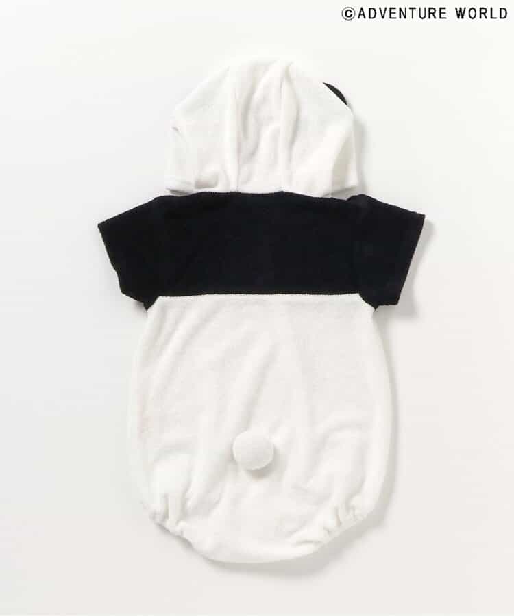 Japanese children's clothing apres les cours x Adventure World cool contact cute panda jumpsuit 70-80cm boys/girls newborn summer jumpsuit