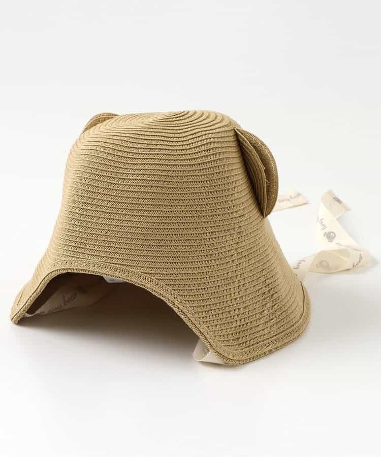 Apres les cours × tiny bear UV protection straw hat 48-52cm hat series