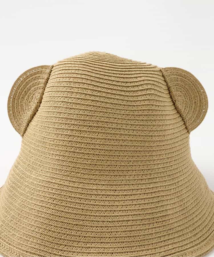 Apres les cours × tiny bear UV protection straw hat 48-52cm hat series
