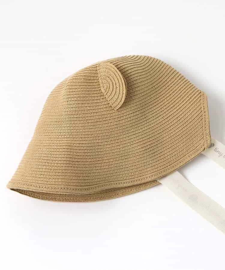 Apres les cours × tiny bear UV protection straw hat 48-52cm hat series