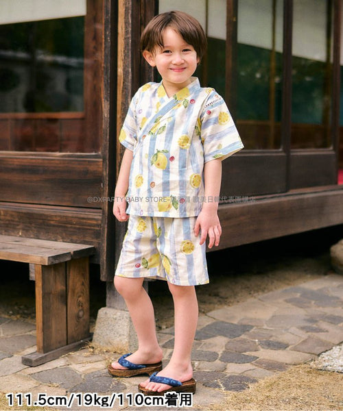 日本童裝 alc#652 日本甚平 80-130cm 男童款 夏季 日本和服 TOPS PANTS