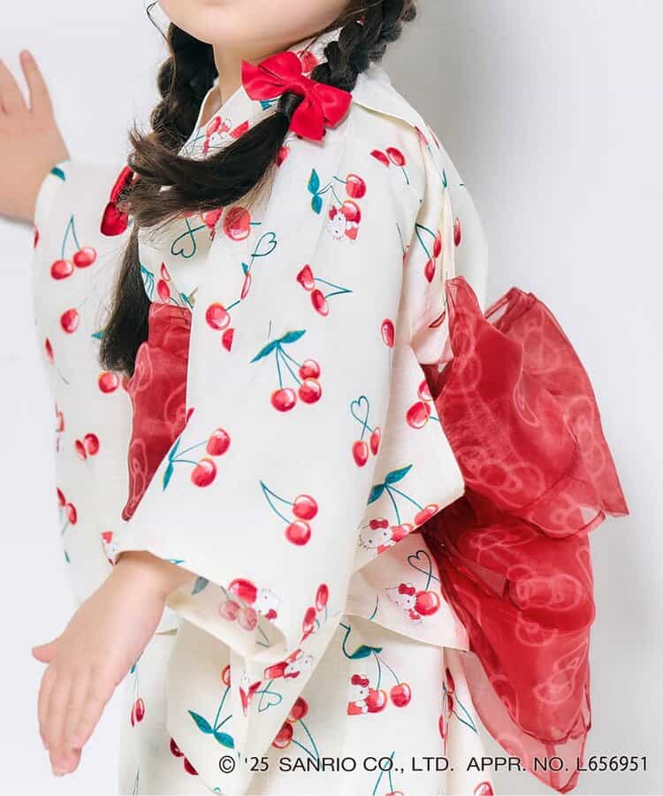 日本童裝 apres les cours x Sanrio Hello Kitty/Melody 浴衣 日本和服 100-150cm 女童款 春夏季 TOPS DRESSES 日本夏祭慶典特輯