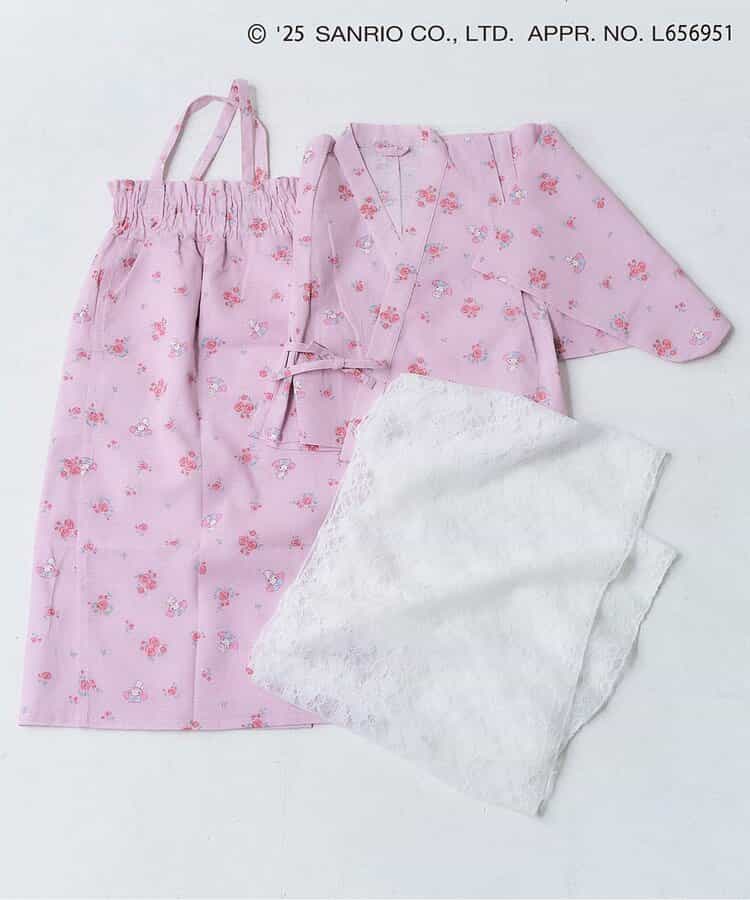日本童裝 apres les cours x Sanrio Hello Kitty/Melody 浴衣 日本和服 100-150cm 女童款 春夏季 TOPS DRESSES 日本夏祭慶典特輯
