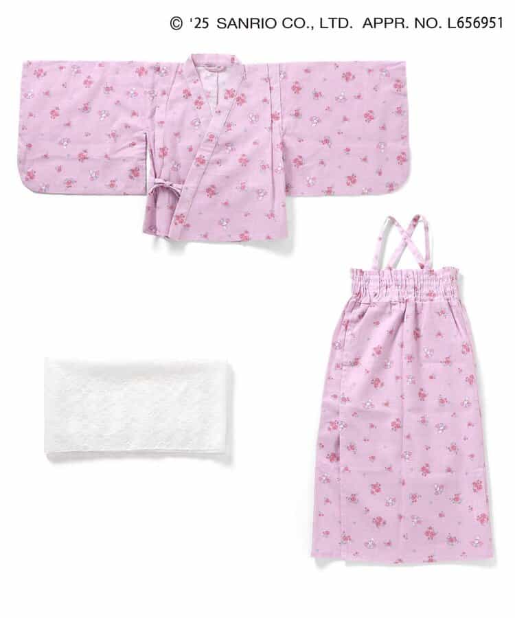 日本童裝 apres les cours x Sanrio Hello Kitty/Melody 浴衣 日本和服 100-150cm 女童款 春夏季 TOPS DRESSES 日本夏祭慶典特輯