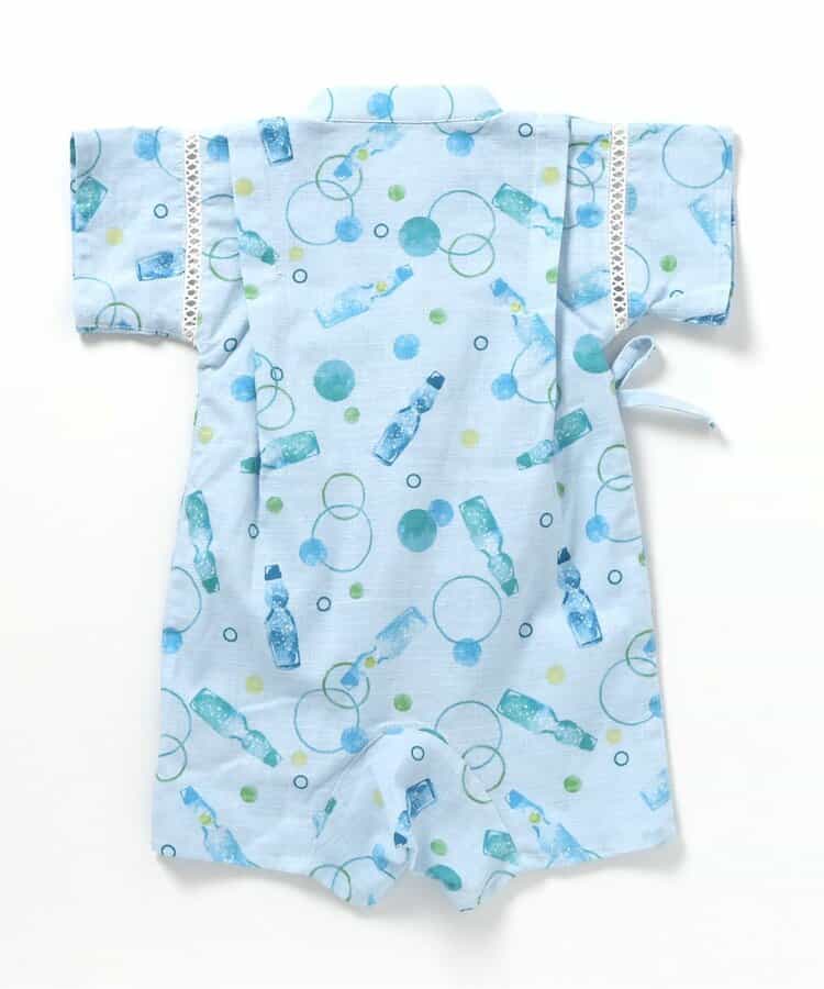 Japanese children's clothing apres les cours Jinbei Japanese kimono 70-80cm boys' newborn baby summer jumpsuit Japanese summer festival special edition