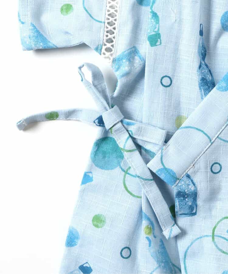 Japanese children's clothing apres les cours Jinbei Japanese kimono 70-80cm boys' newborn baby summer jumpsuit Japanese summer festival special edition